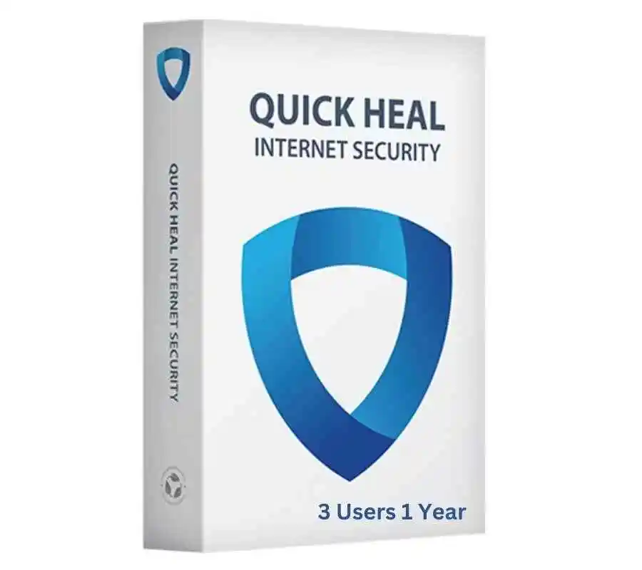 Quick Heal Internet Security 3 PC 1 Year